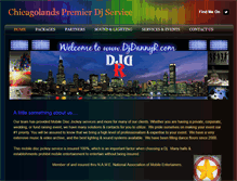 Tablet Screenshot of djdannyr.com